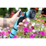 Пістолет поливальний 8 режимів, металевий Presto-PS 7731