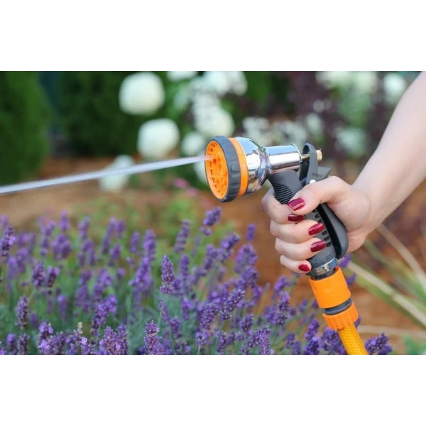 Пістолет для поливу металевий Presto-PS 7204D, 8 режимів