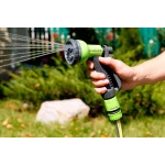 Пістолет для поливу пластиковий Presto-PS 7202G, 8 режимів
