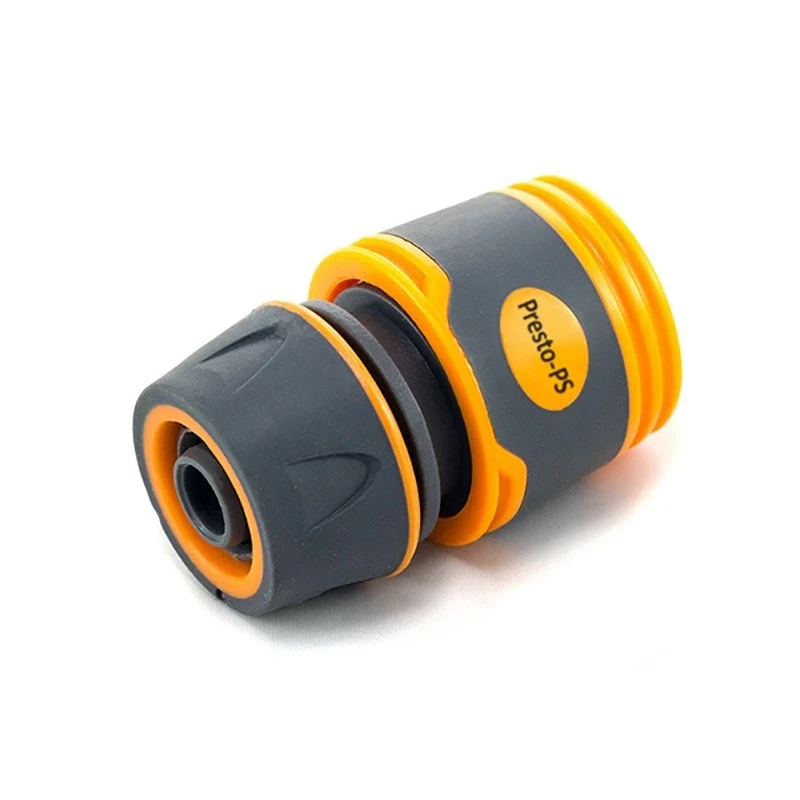 Конектор для шланга 1/2-5/8" без аквастопа Presto-PS 5809E Soft-Touch