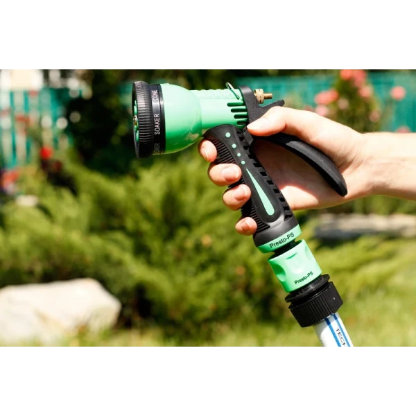Пістолет поливальний 7 режимів, металевий Presto-PS 7203
