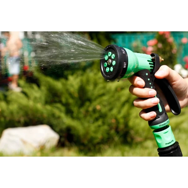 Пістолет поливальний 7 режимів, металевий Presto-PS 7203
