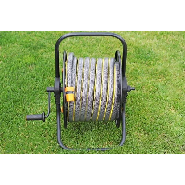 Катушка шланга металлическая Presto-PS 3903 (1/2"-100 м, 5/8"-90 м, 3/4"-50 м)