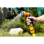 Пістолет для поливу металевий Presto-PS 7204, 8 режимів