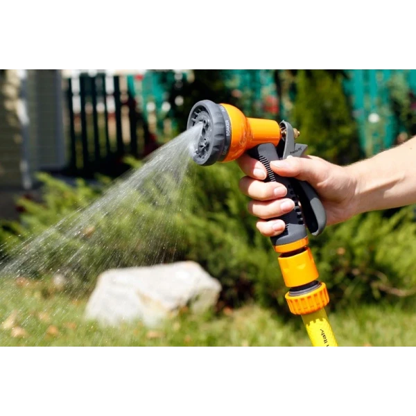 Пістолет для поливу металевий Presto-PS 7204, 8 режимів