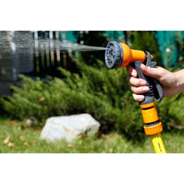 Пістолет для поливу металевий Presto-PS 7204, 8 режимів