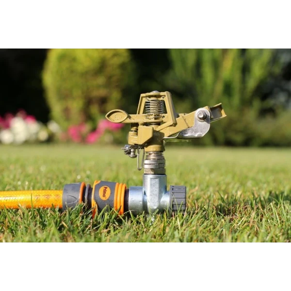 Дощувач Presto-PS зрошувач імпульсний для газону металевий (8105D)