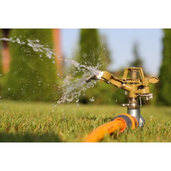 Дощувач Presto-PS зрошувач імпульсний для газону металевий (8105D)