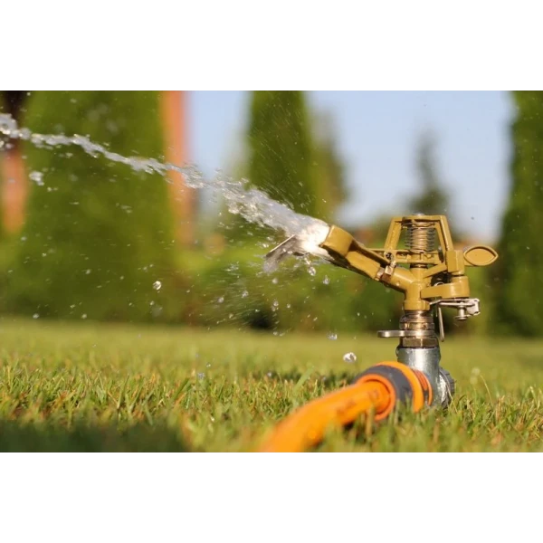 Дощувач Presto-PS зрошувач імпульсний для газону металевий (8105D)