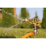 Дощувач Presto-PS зрошувач імпульсний для газону металевий (8105D)