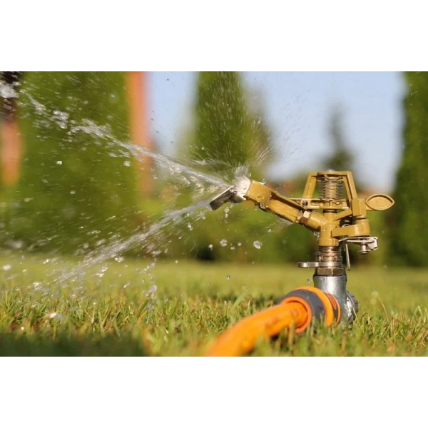 Дощувач Presto-PS зрошувач імпульсний для газону металевий (8105D)