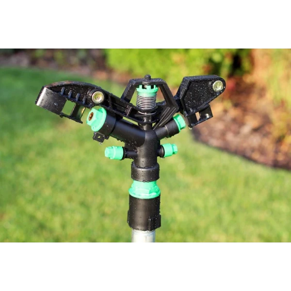 Ороситель импульсный на 4 форсунки с резьбой 1 дюйм Presto-PS 6009