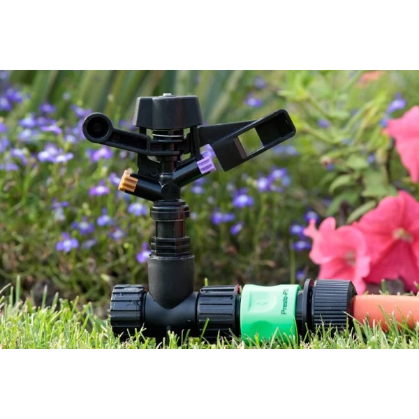 Ороситель импульсный для огорода на 2 форсунки Presto-PS RS-5022-7N
