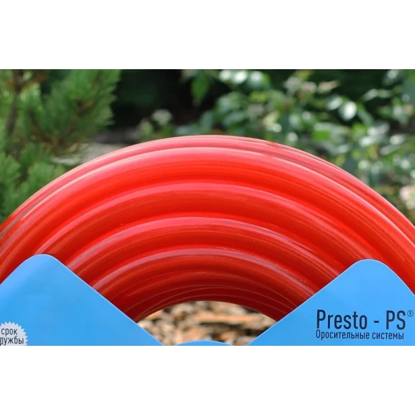 Шланг садовый для полива 3/4" 20 м Presto-PS Caramel (красный) SE-3/4 20