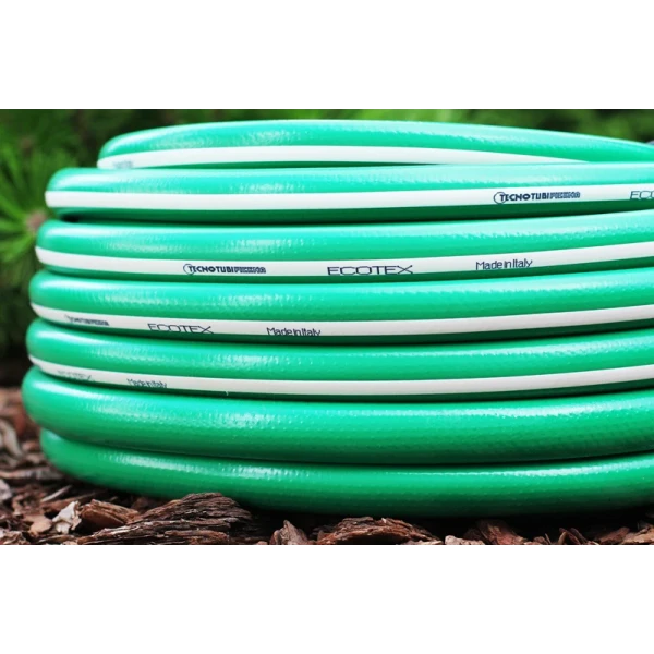 Шланг садовый Tecnotubi EcoTex для полива диаметр 3/4 дюйма, длина 50 м Presto-PS ET 3/4 50