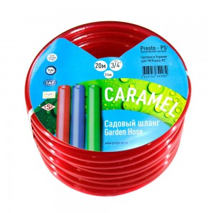 Шланг садовий 3/4" Caramel (червоний) 20м