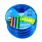 Шланг поливочный силикон садовый Caramel ++ Presto-PS синий диаметр 1/2 дюйма, длина 50 м Presto-PS CAR B-1/2 503