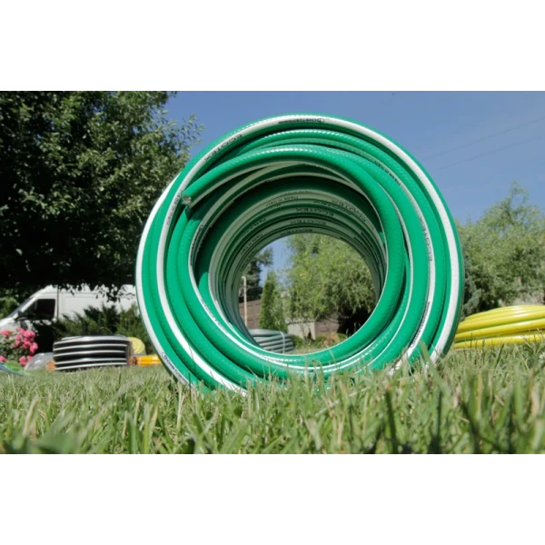 Шланг садовый Tecnotubi EcoTex для полива диаметр 3/4 дюйма, длина 50 м Presto-PS ET 3/4 50