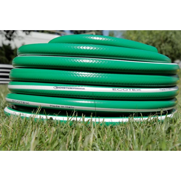 Шланг садовый Tecnotubi EcoTex для полива диаметр 3/4 дюйма, длина 50 м Presto-PS ET 3/4 50