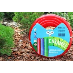 Шланг садовый для полива 3/4" 50 м Presto-PS Caramel (красный) SE-3/4 50