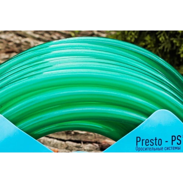 Шланг садовый для полива 3/4" 50 м Presto-PS Caramel (зеленый) CAR-3/4 50