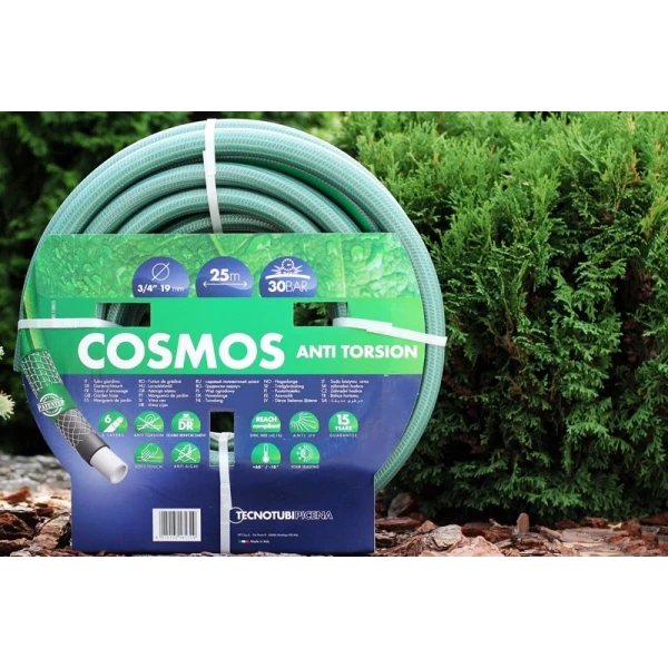 Шланг садовый для полива 1/2" 50 м Tecnotubi Cosmos CS 1/2 50