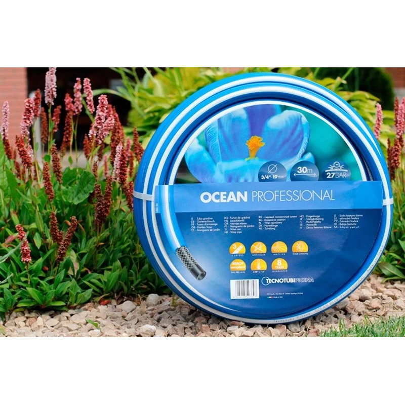 Шланг садовый для полива 5/8" 20 м Tecnotubi Ocean OC 5/8 20