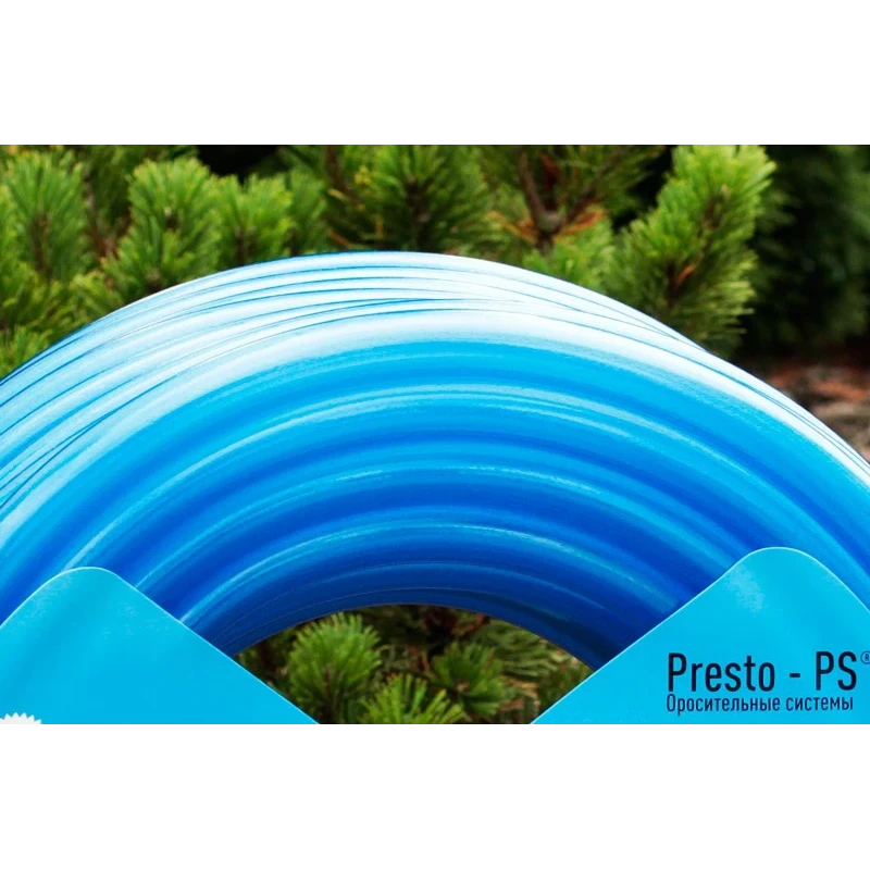 Шланг садовый для полива 3/4" 20 м Presto-PS Caramel (синий) CAR B-3/4 20
