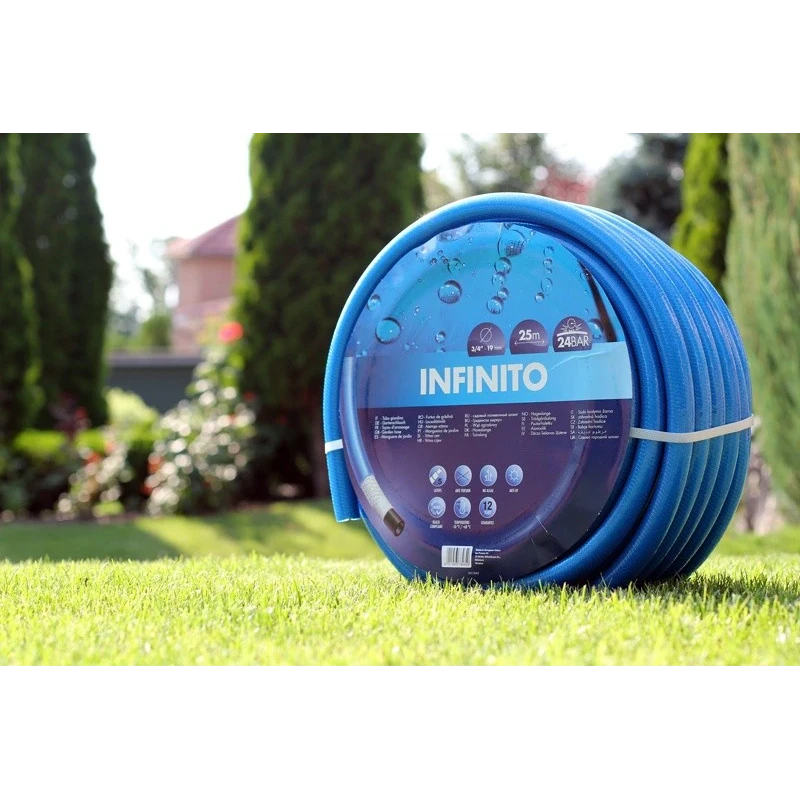 Шланг садовый для полива 1/2" 25 м Tecnotubi Infinito IN 1/2 25