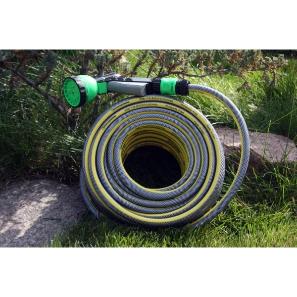 Шланг садовый Tecnotubi Retin Professional для полива диаметр 3/4 дюйма, длина 50 м Presto-PS RT 3/4 50