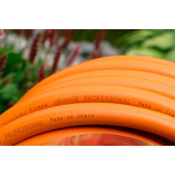 Шланг садовый Tecnotubi Orange Professional для полива диаметр 5/8 дюйма, длина 50 м Presto-PS OR 5/8 50