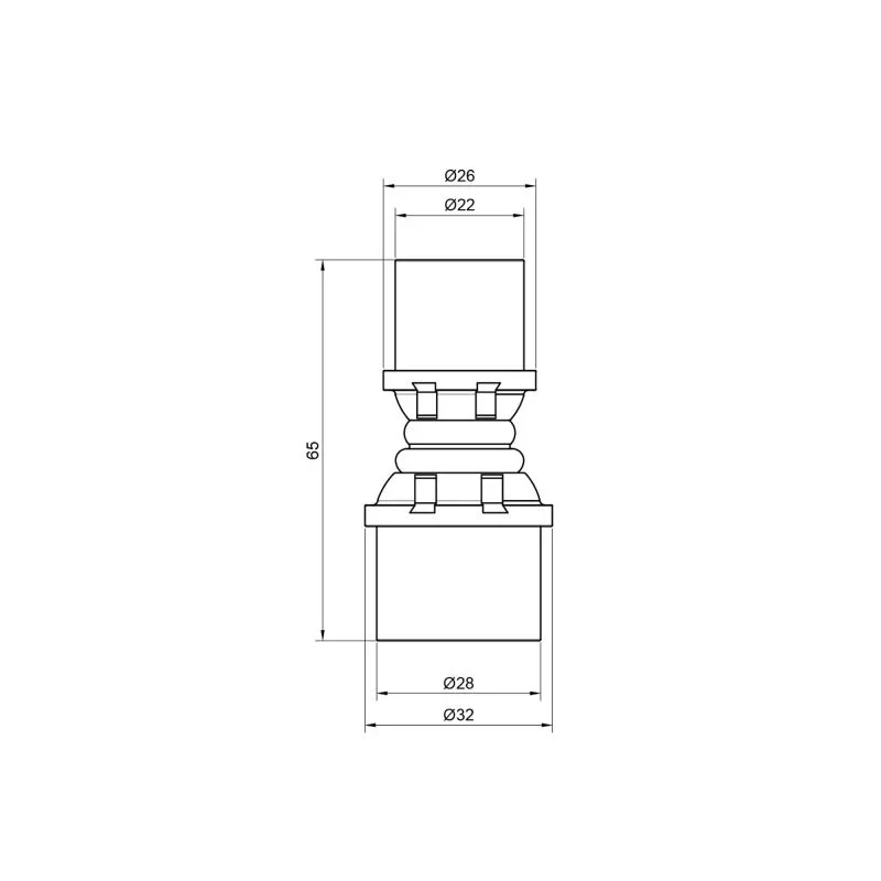 Муфта пресс Icma 26х20 №400