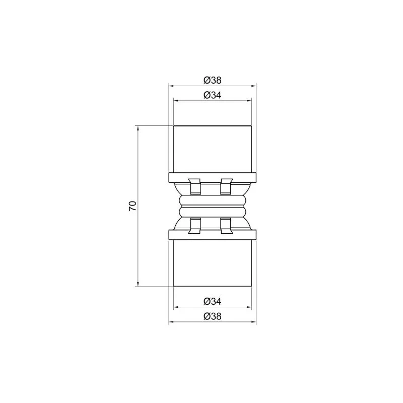 Муфта пресс Icma 32 №400