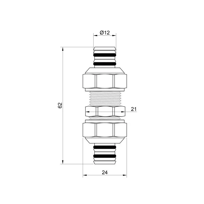 Муфта обтискна Icma 16 №530