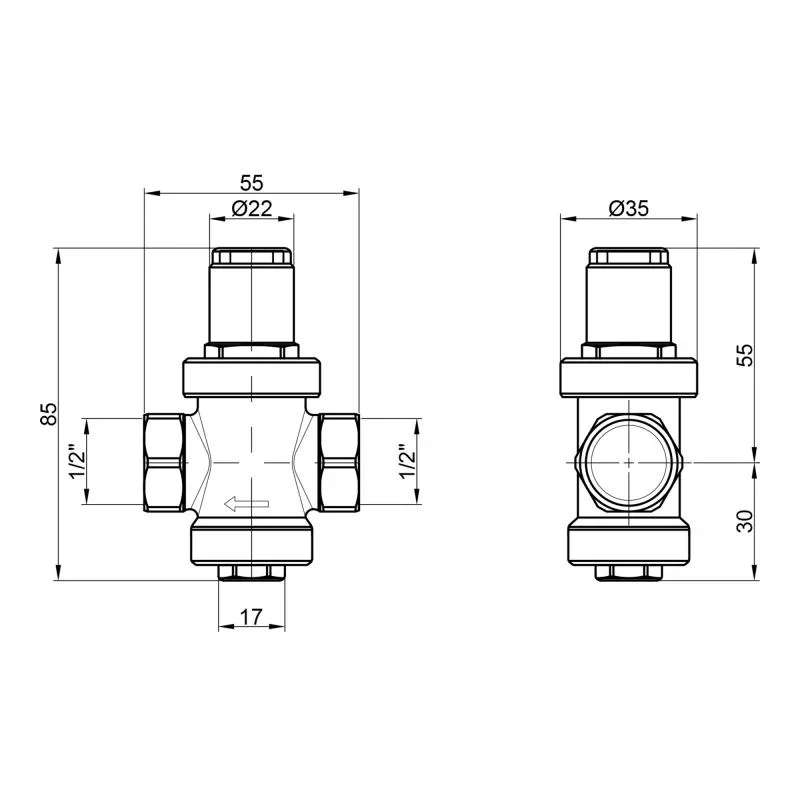 Редуктор Icma 1/2