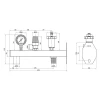 Група безпеки SD Plus для розширювального бака 3/4'' SD292W20