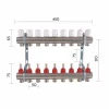 Колектор з витратомірами Thermo Alliance Standart 1