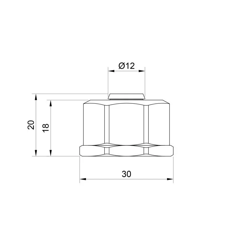 Євроконус SD Plus 3/4''В 16 х 2,0 мм SD346