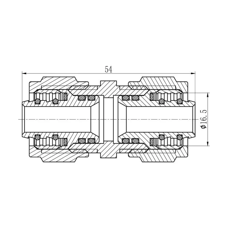 Муфта обтискна SD Forte 16 SF170W1616