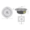 Кухонна мийка Lidz 510-D 0,8 мм Satin (LIDZ510DSAT)
