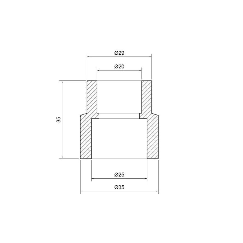 Муфта PPR Thermo Alliance 25х20