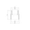 Муфта PPR Thermo Alliance 32х25