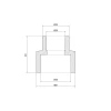 Муфта PPR Thermo Alliance 40х25
