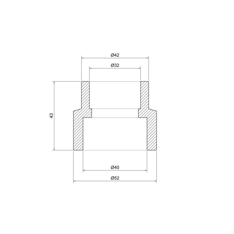 Муфта PPR Thermo Alliance 40х32