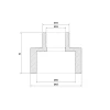 Муфта PPR Thermo Alliance 50х25
