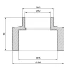Муфта PPR Thermo Alliance 75х50