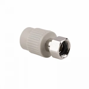 Муфта PPR Thermo Alliance с накидной гайкой 20х1/2