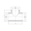 Тройник PPR Thermo Alliance 40