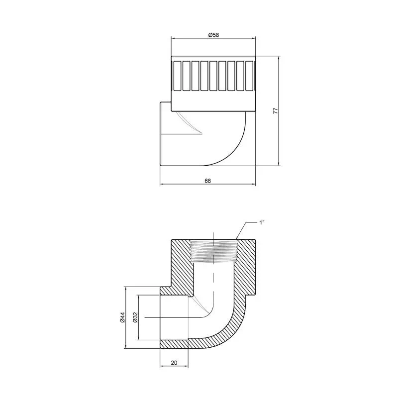 Уголок PPR Thermo Alliance 32х1