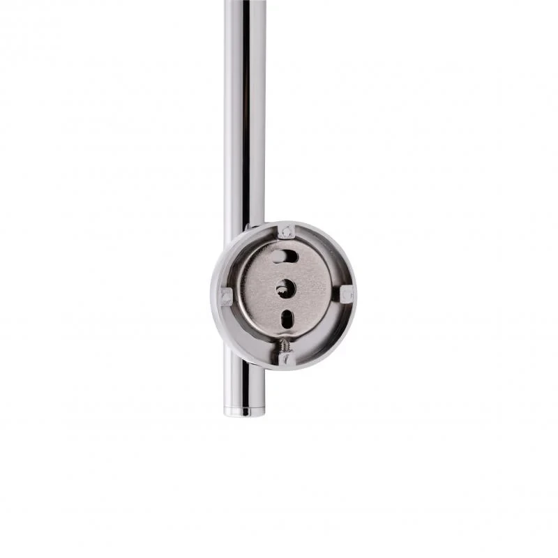 Стійка універсальна Qtap Sprha 700 мм округла з полицею QT003 Chrome